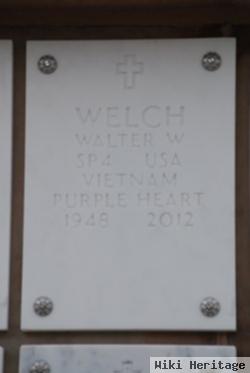 Walter W Welch