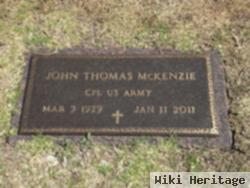 John Thomas Mckenzie