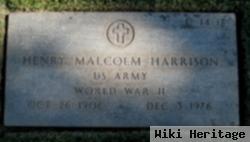 Henry Malcolm Harrison