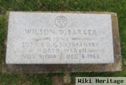 Wilson D. Barker