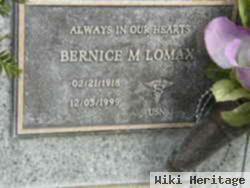 Bernice M. Lomax