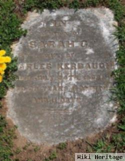 Sarah Dalrymple Kerbaugh