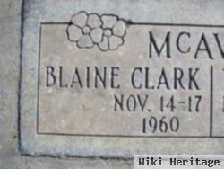 Blaine Clark Mcavoy