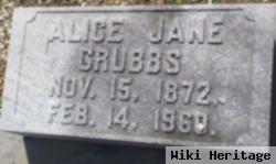 Alice Jane Grubbs