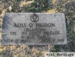 Corp Ross O. Higdon