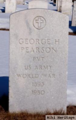 George H Pearson