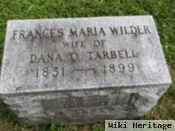 Frances Maria Wilder Tarbell