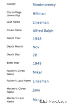 Alfred Ralph "lil Al" Linseman