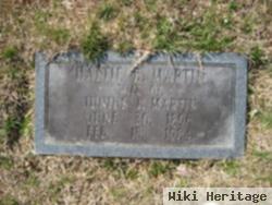 Hattie Mae Bridgers Martin