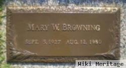 Mary Wadsworth Browning