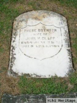 Phebe Boynton Clapp