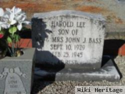 Harold Lee Bass