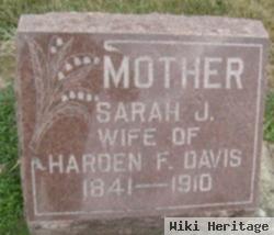 Sarah Jane Moyston Davis