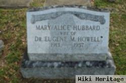 Mary Alice Hubbard Howell