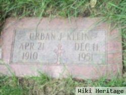 Urban J. Klein