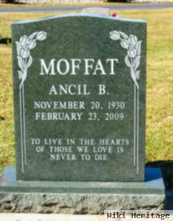 Ancil B. "smokey" Moffat