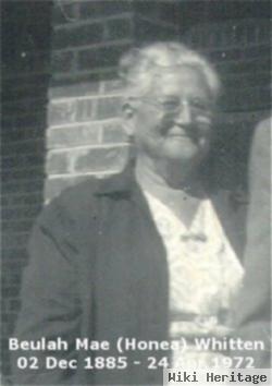 Beulah Mae Honea Whitten