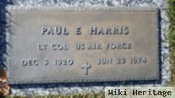 Paul E Harris