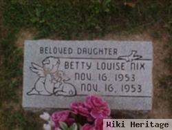 Betty Louise Nix