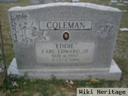 Earl Edward "eddie" Coleman, Jr