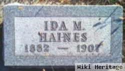 Ida M Groberg Haines