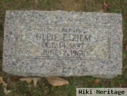 Ollie E. Ziem