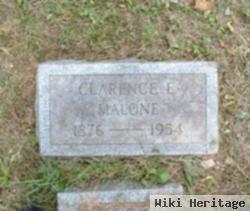 Clarence Edward Malone