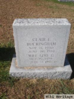 Clair E. Buckingham