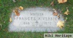 Frances A. Pribyl Verbik