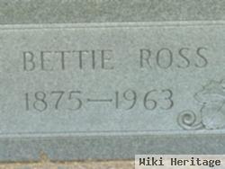 Margaret Frances Elizabeth "bettie" Ross Evans