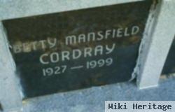 Betty Mansfield Cordray