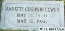 Annette Gearfield Goodwin Gowen