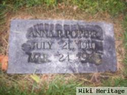 Anna R Potter