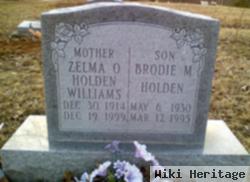 Zelma O Holden Williams