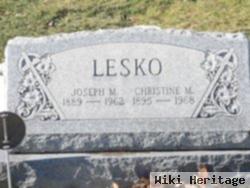 Christine M. Lesko