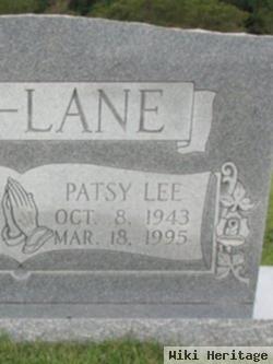 Patsy Lee May Lane