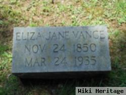 Eliza Jane Rhoades Vance