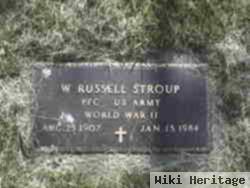 W Russell Stroup