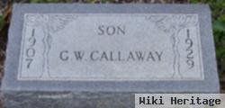 G W Callaway