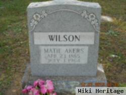 Matie Akers Wilson