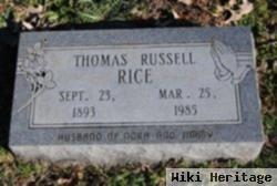 Thomas Russell Rice