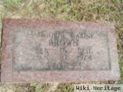 Marjorie Maxine Brown