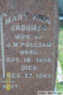 Mary Ann Groomes Pulliam