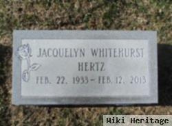 Jacquelyn Whitehurst Hertz