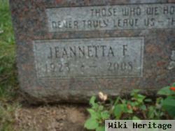 Jeanetta F Frankenberger