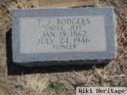 Thomas Jefferson "uncle Jeff" Rodgers