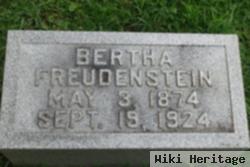 Ida Bertha Miller Freudenstein