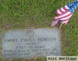 Emery Eskell Horton