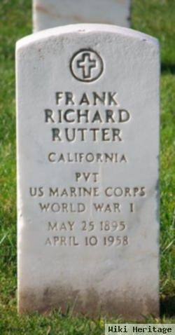 Frank Richard Rutter