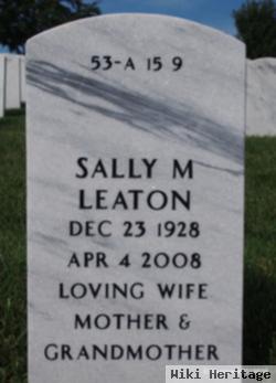 Sally M Leaton